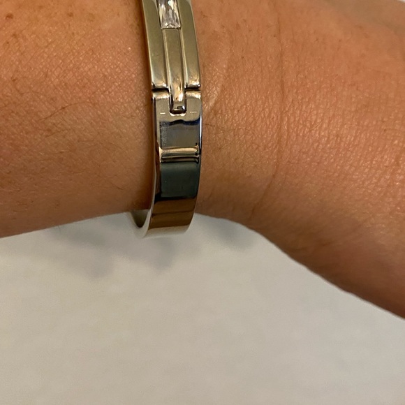 Manuel Zed stainless steel bangle - Picture 4 of 5